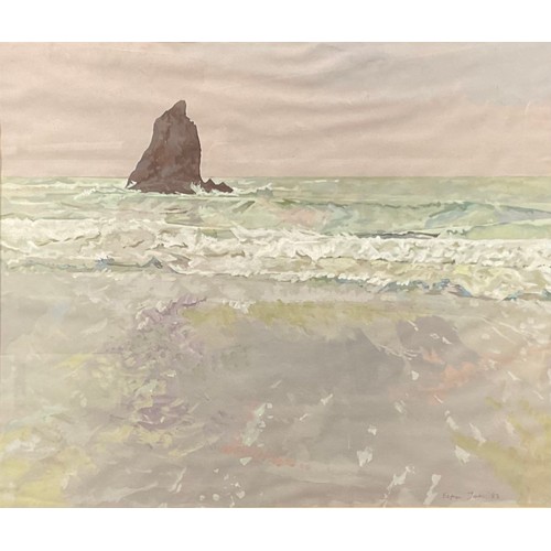 125 - Elfyn Jones
Welsh Seascape
signed, dated 83, watercolour, 41.5cm x 49.5cm
