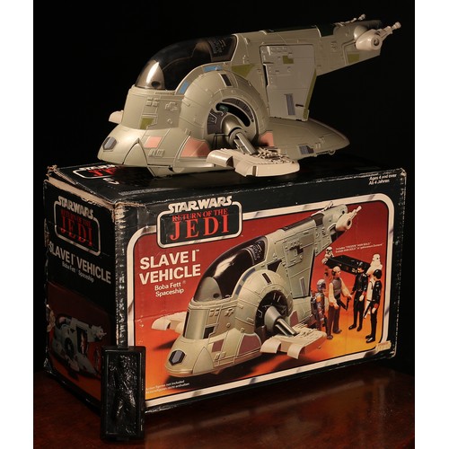 6173 - A Palitoy No.45202 Star Wars Return of the Jedi Slave I vehicle Boba Fett spaceship, boxed with Froz... 