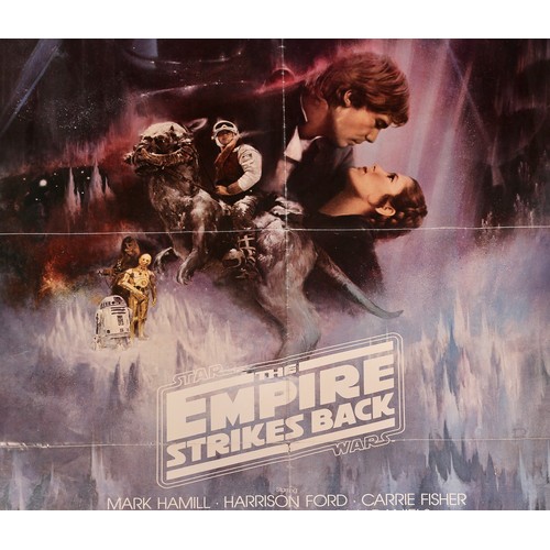 6182 - Poster, Sci-Fi, Film, Cinema & Movie Interest - a Star Wars The Empire Strikes Back one sheet rectan... 