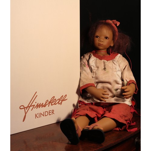 6206 - An Annette Himstedt (Germany) Sibi vinyl artist doll, from the 2003 Collection, 76cm high, boxed wit... 