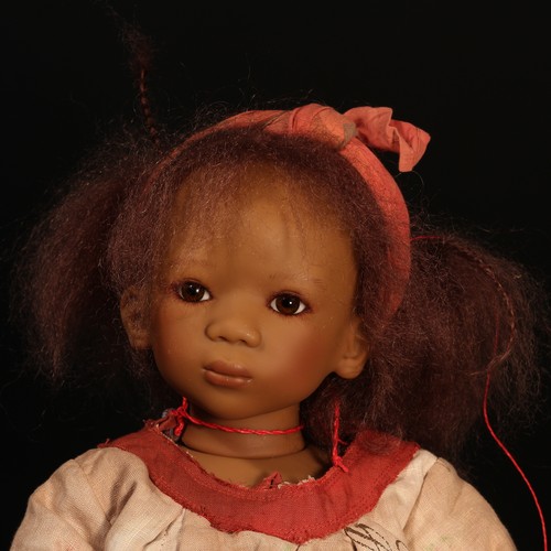 6206 - An Annette Himstedt (Germany) Sibi vinyl artist doll, from the 2003 Collection, 76cm high, boxed wit... 