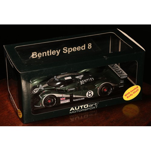 6236 - An Autoart Motorsport 80353 1:18 scale model, Bentley Speed 8 Le Mans 24 hour 2003 car, 2nd position... 