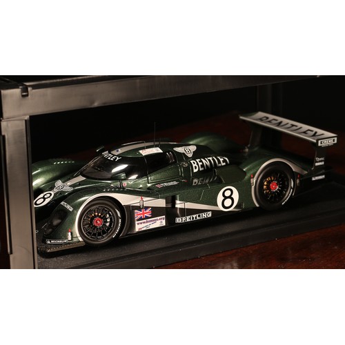 6236 - An Autoart Motorsport 80353 1:18 scale model, Bentley Speed 8 Le Mans 24 hour 2003 car, 2nd position... 