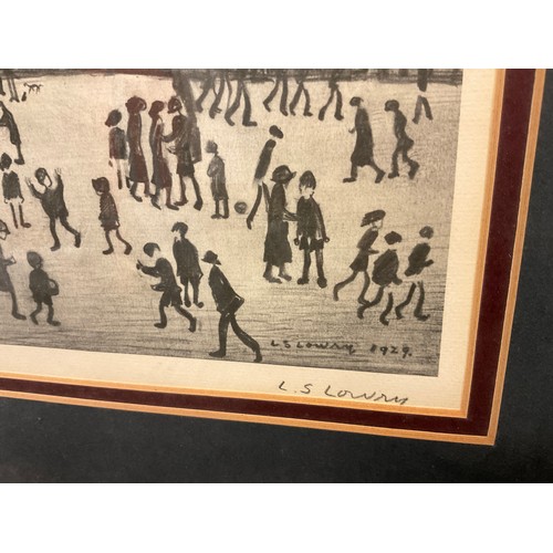 7 - L. S. Lowry (1887-1976), after, Saint Mary’s, Beswick, signed in pencil lower right, limited edition... 