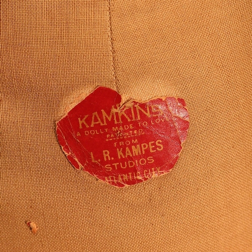 4002 - Americana - a 1920's Kamkins Studio cloth Art doll, by Louise R Kampes, the cloth canvas over rubber... 