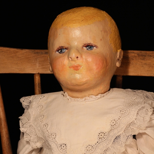 4004 - Americana - an early 20th century Martha Chase 'Hospital' doll, the head with painted features inclu... 