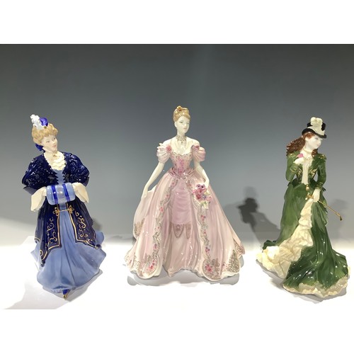 25 - A Coalport figure for Compton & Woodhouse, The Fairytale Begins, limited edition 1,283/12,500; anoth... 