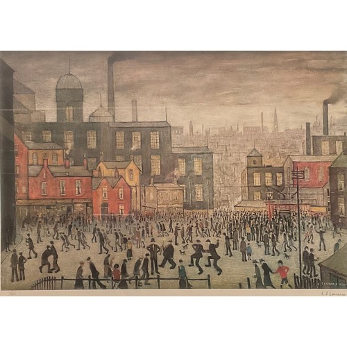 5 - Laurence Stephen Lowry (1887 - 1976), by and after, Our Town, a limited edition colour print, number... 