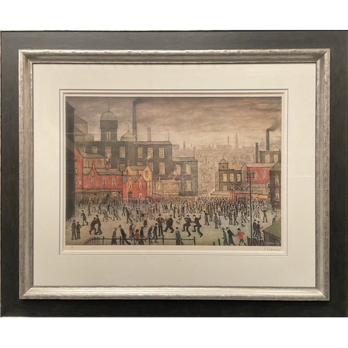 5 - Laurence Stephen Lowry (1887 - 1976), by and after, Our Town, a limited edition colour print, number... 