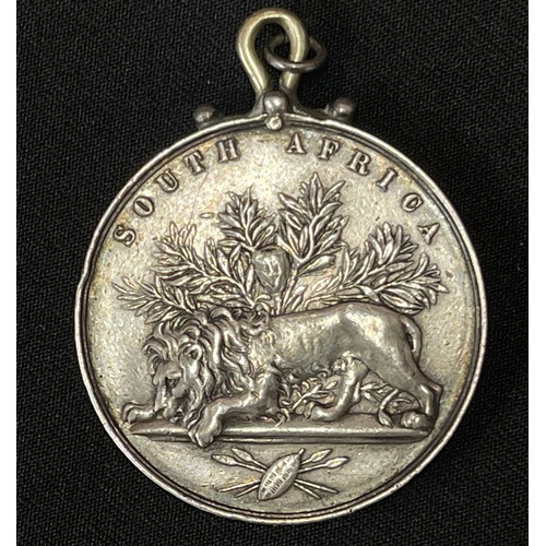 2001 - British South Africa Medal 1879 awarded to J Matthews Pte RM HMS Bodicea. Missing original suspensio... 