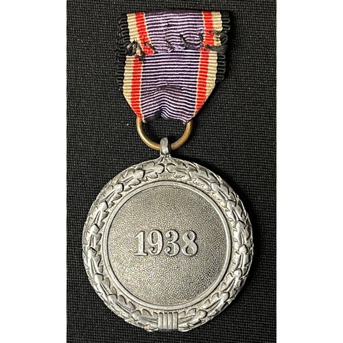 2029 - WW2 Third Reich Luftschutz-Ehrenzeichen 2. Stufe - Air Warden Honour Award 2nd Class. Complete with ... 