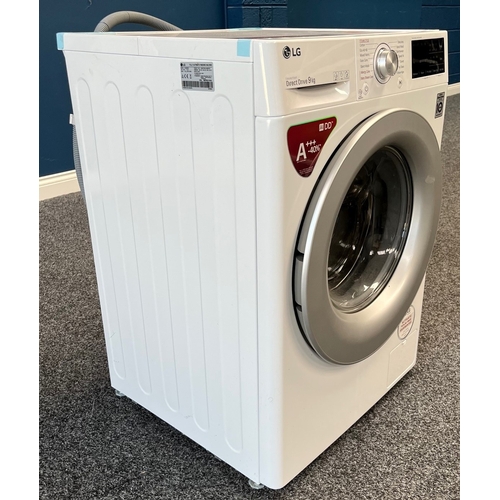 An LG Inverter direct drive 9kg washing machine, A+++ rated