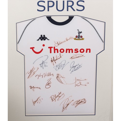 6312 - Sport, Football, Autographs - a Tottenham Hotspur F.C. replica home shirt, signed in pen, various si... 