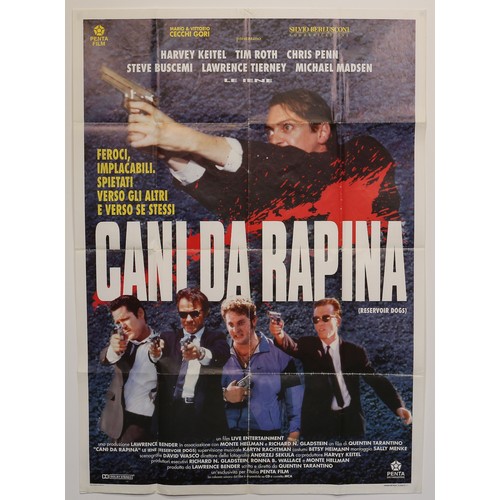 6321 - Poster, Film, Cinema & Movie Interest - a rectangular shaped Italian movie poster for the Quentin Ta... 