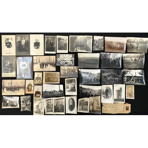 2076 - WW1 French Photograph and Postcard Collection. Approx. 40 images. One or two have inscriptions to th... 