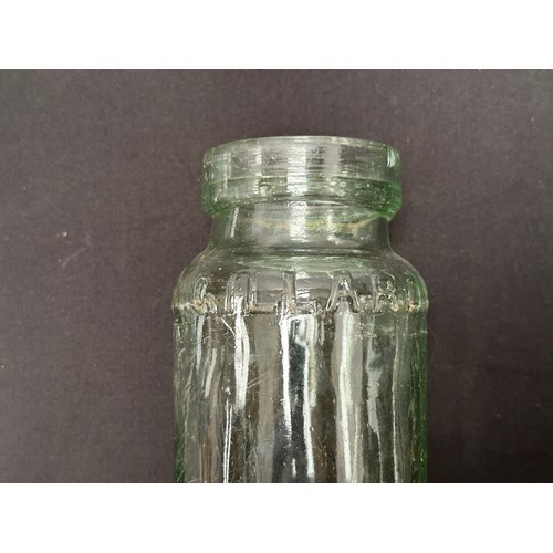 2077 - WW1 British SDR Rum Ration Ceramic Jars x3 plus two other ceramic jars and three glass jars recovere... 