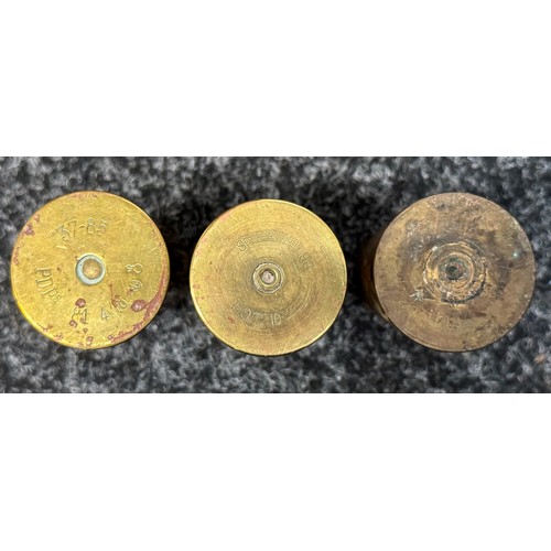 2084 - WW1 German 37mm Shell Cases dated 1917 & 1918 x 2: WW1 German 100mm Shell Case dated 1916 along with... 