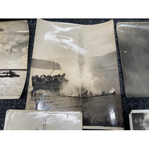 2134 - WW2 British Associated Press Release Photographs. Good sized glossy black and white prints most with... 