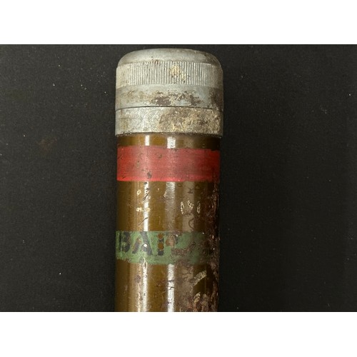 2146 - WW2 British 2 inch HE Mortar Round all components dated 1940 and with original paint: WW2 British 20... 