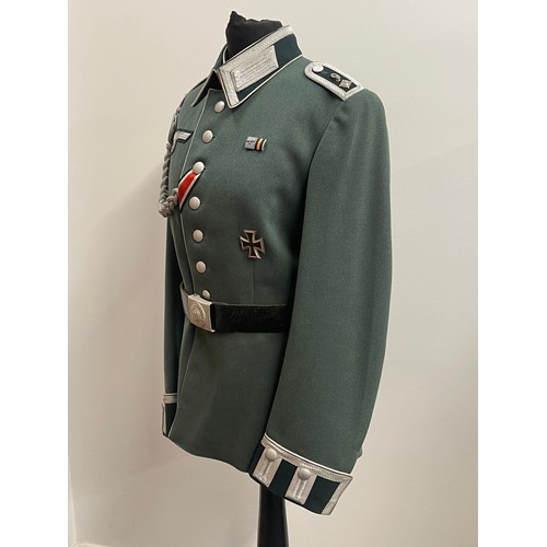 2154 - WW2 Third Reich Heer Infanterie Regt 9 Feldwebels NCO's Waffenrock Parade Tunic complete with Parade... 