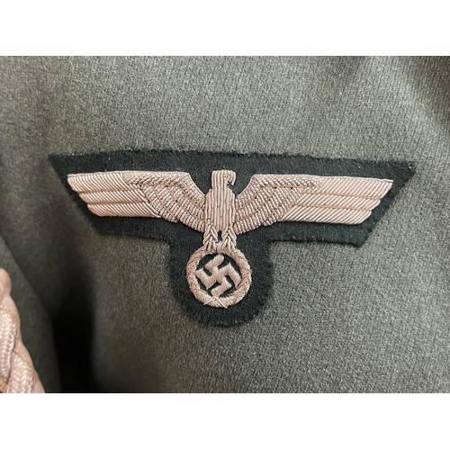 2154 - WW2 Third Reich Heer Infanterie Regt 9 Feldwebels NCO's Waffenrock Parade Tunic complete with Parade... 