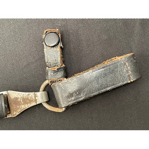 2165 - WW2 Third Reich NSKK Dienstdolch M1933 pattern dagger with double edged blade 220mm in length with 