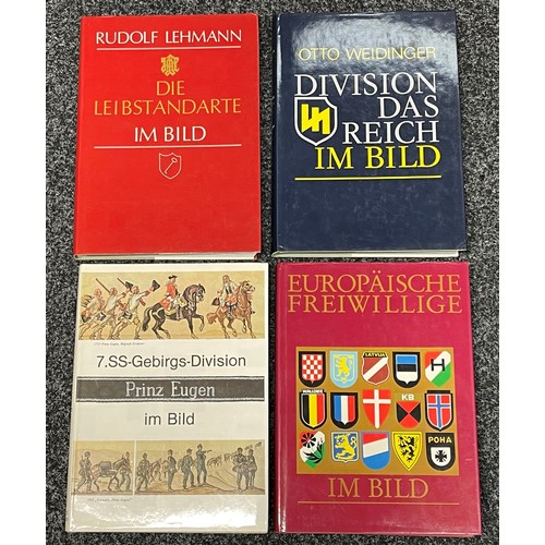 2185 - Books: Waffen SS Divisional Histories: 