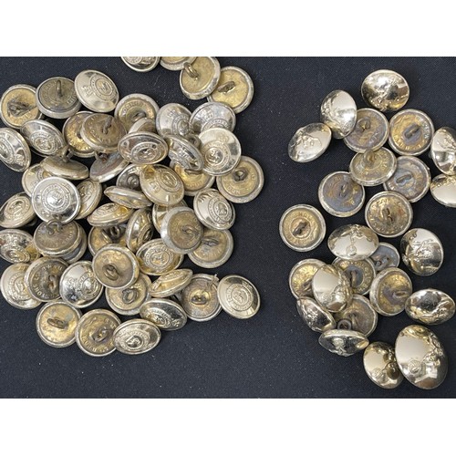 2231 - Post War ERII British Army Staybrite Buttons in quantity to include: Royal Engineers, WRAC, Royal Co... 