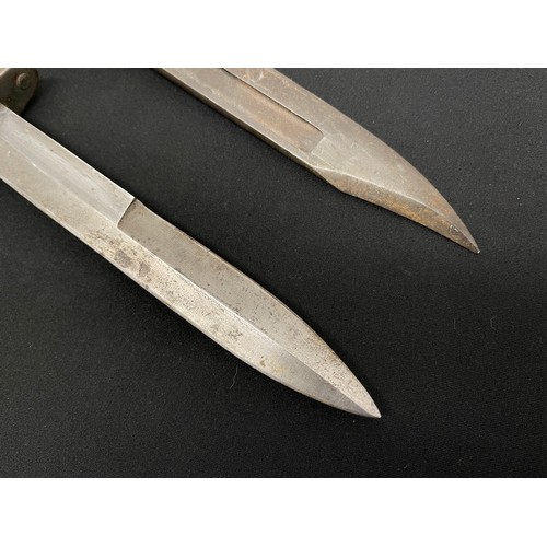 2232 - US Pattern M5 Knife bayonet with double edged blade 170mm in length marked 