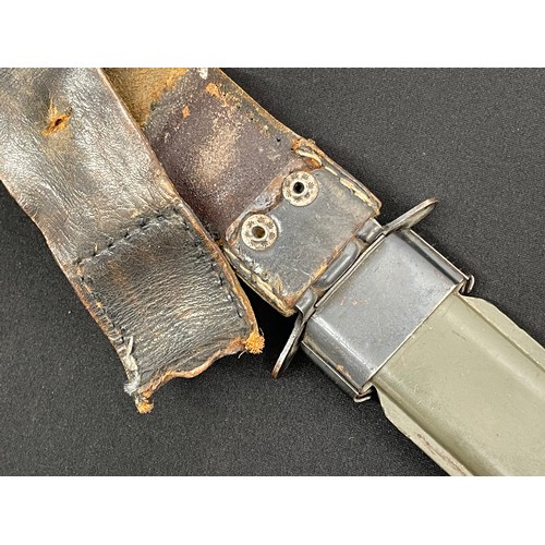 2232 - US Pattern M5 Knife bayonet with double edged blade 170mm in length marked 