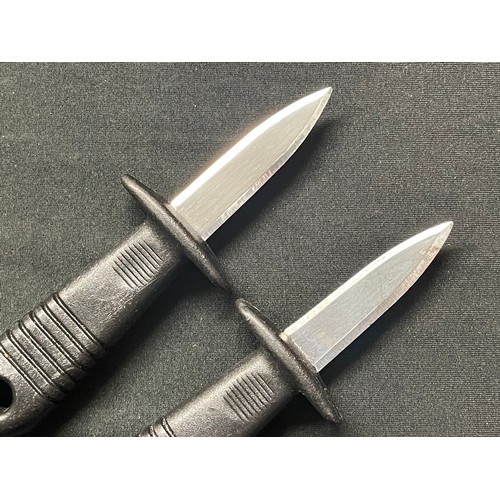 2234 - West German Bundeswehr Fighting Knife with single edged blade 135mm in length, maker marked and date... 