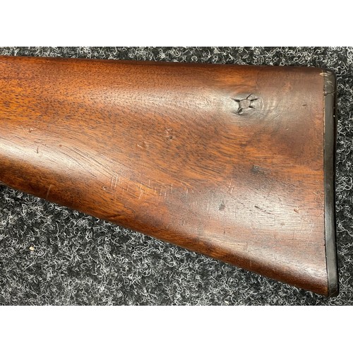 2257 - Deactivated 12 Bore Hammergun Side by Side Shotgun by J Manton, London with 755mm long Damascus barr... 