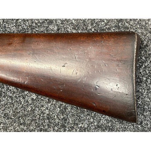 2261 - Percussion Cap Single Barrel Shotgun with 84cm long barrel. Bore approx. 15mm. Lock is maker marked ... 