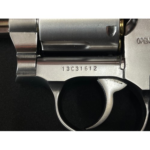 2263 - Dan Wesson .177 cal 4.5mm Revolver BB air pistol  65mm long barrel. Serial number 13C31612. 6 shot. ... 