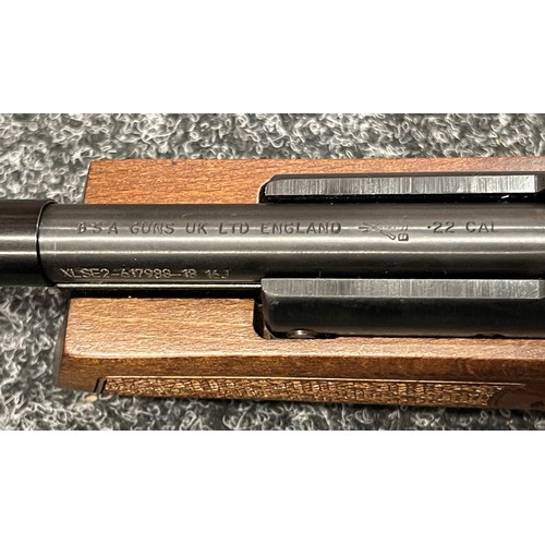 2273 - BSA Lightning XL SE .22 Cal Air Rifle serial number XLSE2-6T7988-18 16J. Fitted with a Moderator. Ba... 