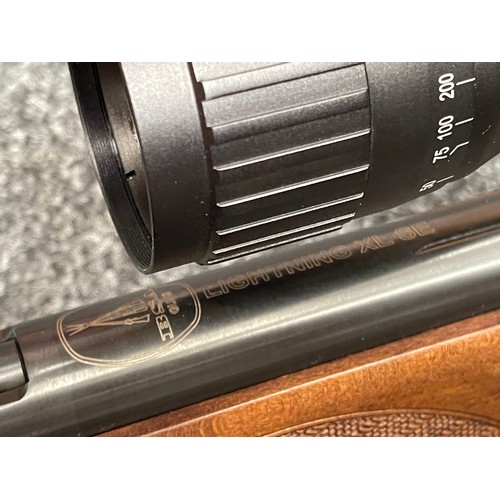 2273 - BSA Lightning XL SE .22 Cal Air Rifle serial number XLSE2-6T7988-18 16J. Fitted with a Moderator. Ba... 