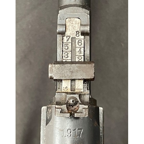 2274 - Deactivated WW1 German 9mm Artillery Luger Pistol serial number 3616. Maker marked DWM. Dated 1917. ... 