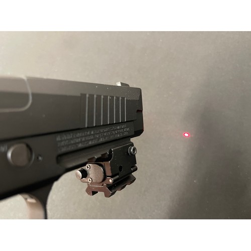 2276 - Sig Saur  X Five .177 Co2 Air Pistol serial number 18D11917. Working order. Overall length 220mm. Co... 