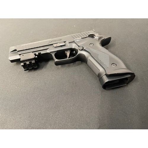 2276 - Sig Saur  X Five .177 Co2 Air Pistol serial number 18D11917. Working order. Overall length 220mm. Co... 