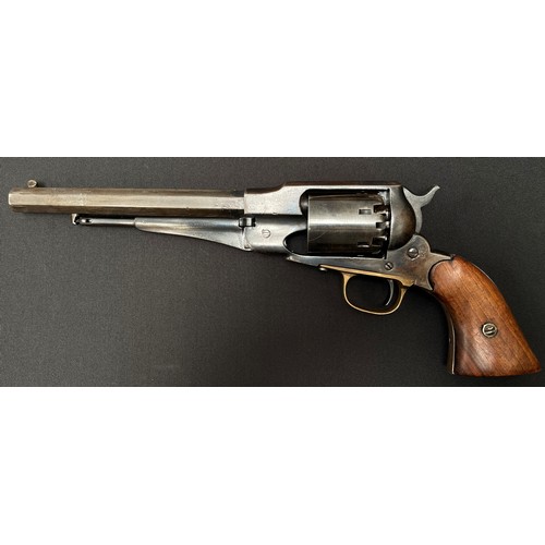 2277 - Remington New Model Army 1861 Pattern Revolver serial number 88287 .44cal. with 200mm long barrel. T... 