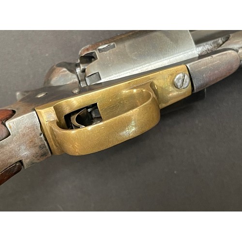 2277 - Remington New Model Army 1861 Pattern Revolver serial number 88287 .44cal. with 200mm long barrel. T... 