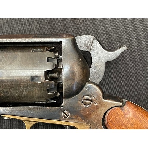 2277 - Remington New Model Army 1861 Pattern Revolver serial number 88287 .44cal. with 200mm long barrel. T... 