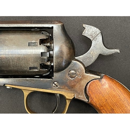 2277 - Remington New Model Army 1861 Pattern Revolver serial number 88287 .44cal. with 200mm long barrel. T... 