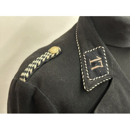 WW2 Third Reich M32 Allgemeine SS Dienstrock Service Dress Jacket. The ...