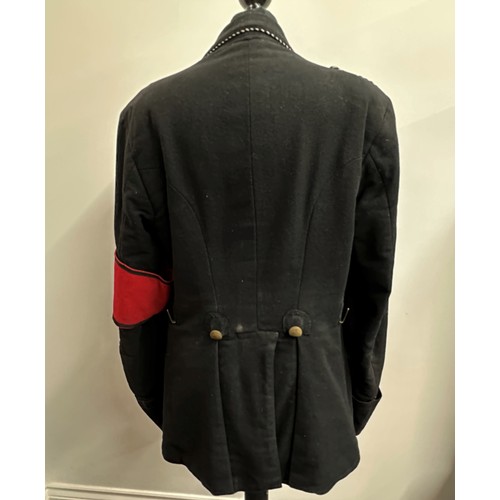 2163 - WW2 Third Reich M32 Allgemeine SS Dienstrock Service Dress Jacket. The jacket is complete with all o... 