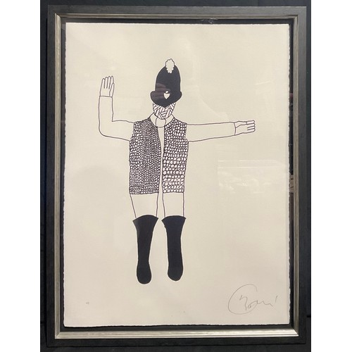 200 - Billy Connolly, Born on a Rainy day Series, The Sentinel, limited edition 159/195, giclée on paper, ... 