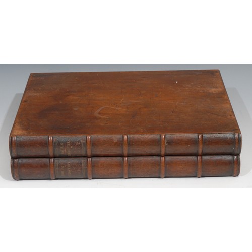 70 - A 19th century mahogany bibliophiles secret box originally to hold specimens, the interior now vacan... 