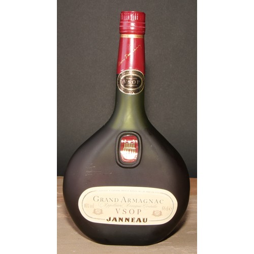 870 - Wines & Spirits - a bottle of Janneau Grand Armagnac VSOP, 68cl; Chateau du Tariquet Bas Armagnac VS... 