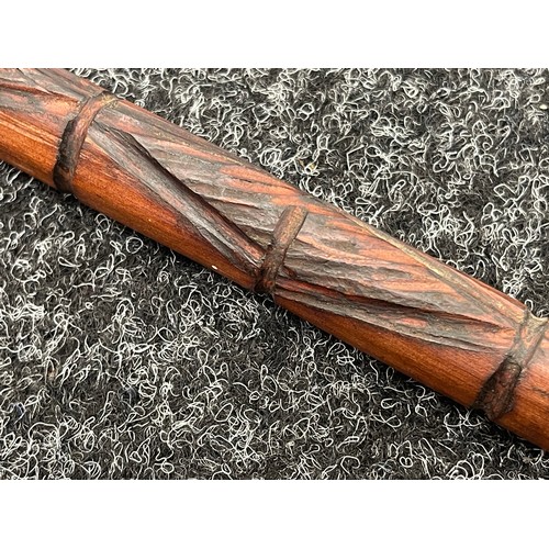 856 - Tribal Art and the Eclectic Interior - a  Zulu Assegai short stabbing spear, 108cm long; a hide shie... 