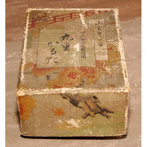 954 - A set of Japanese Uta-garuta playing cards, composed of the Hyakunin Isshu of the Hundred Poets, eac... 